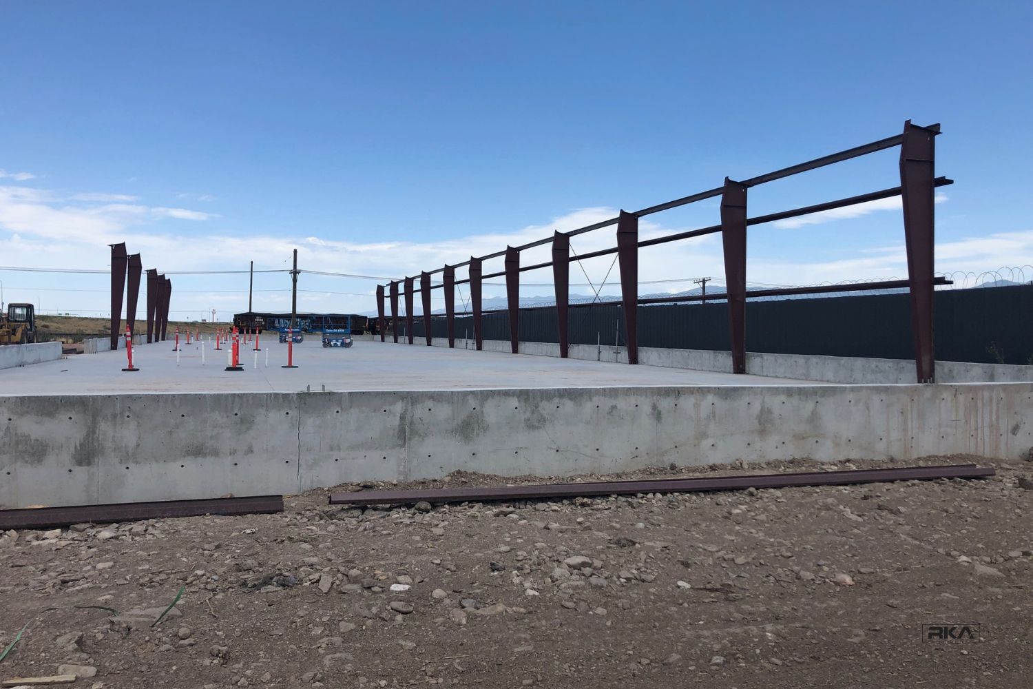 New Steel Warehouse Construction Building Management in Salt Lake County, Utah