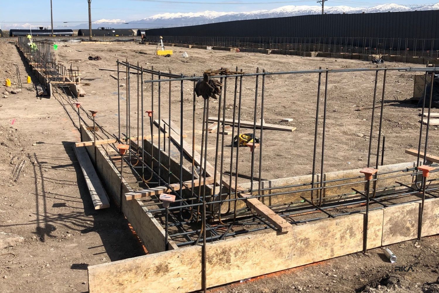 New Warehouse Concrete Footings & Foundation Construction in Salt Lake County, Utah